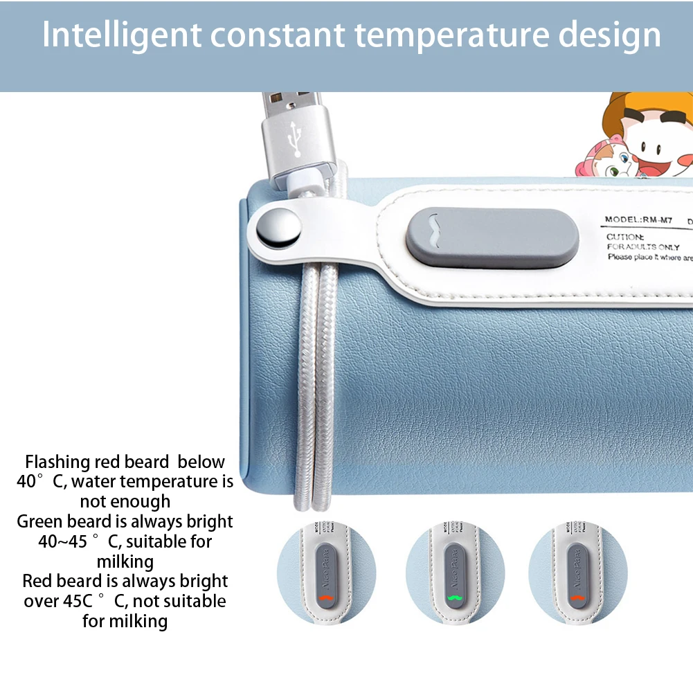 Usb зарядка бутылочка для молока питатель подогреватель бутылочки для кормления Универсальный нагревательный рукав usb зарядка постоянная температура