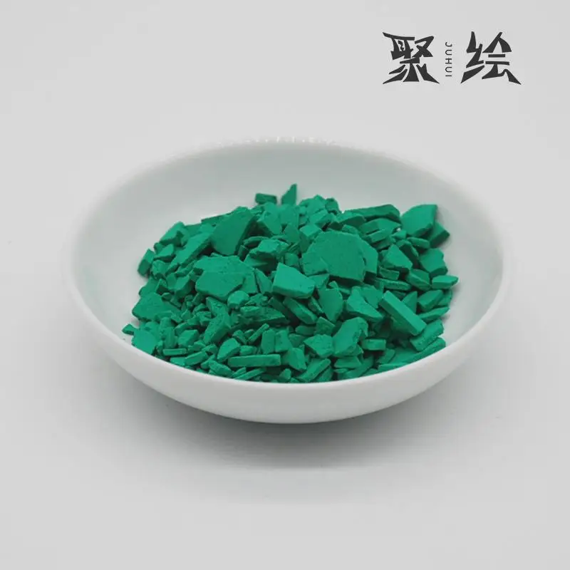 Японская накагата напудренная акварель с зеленым - Цвет: no.2