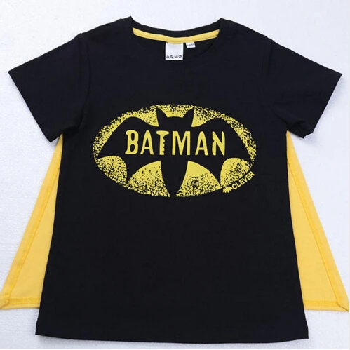 

Boys T Shirt for Superman Spiderman SuperHero cosplay Tshirt Cotton Short Sleeve Toddler Cartoon T-shirt Tee Children Clothing