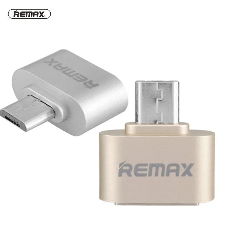 

REMAX OTG Micro USB Male To USB Female Adapter Smart Connection Kit Adapter Card Reader For Samsung Xiaomi Android Smartphones