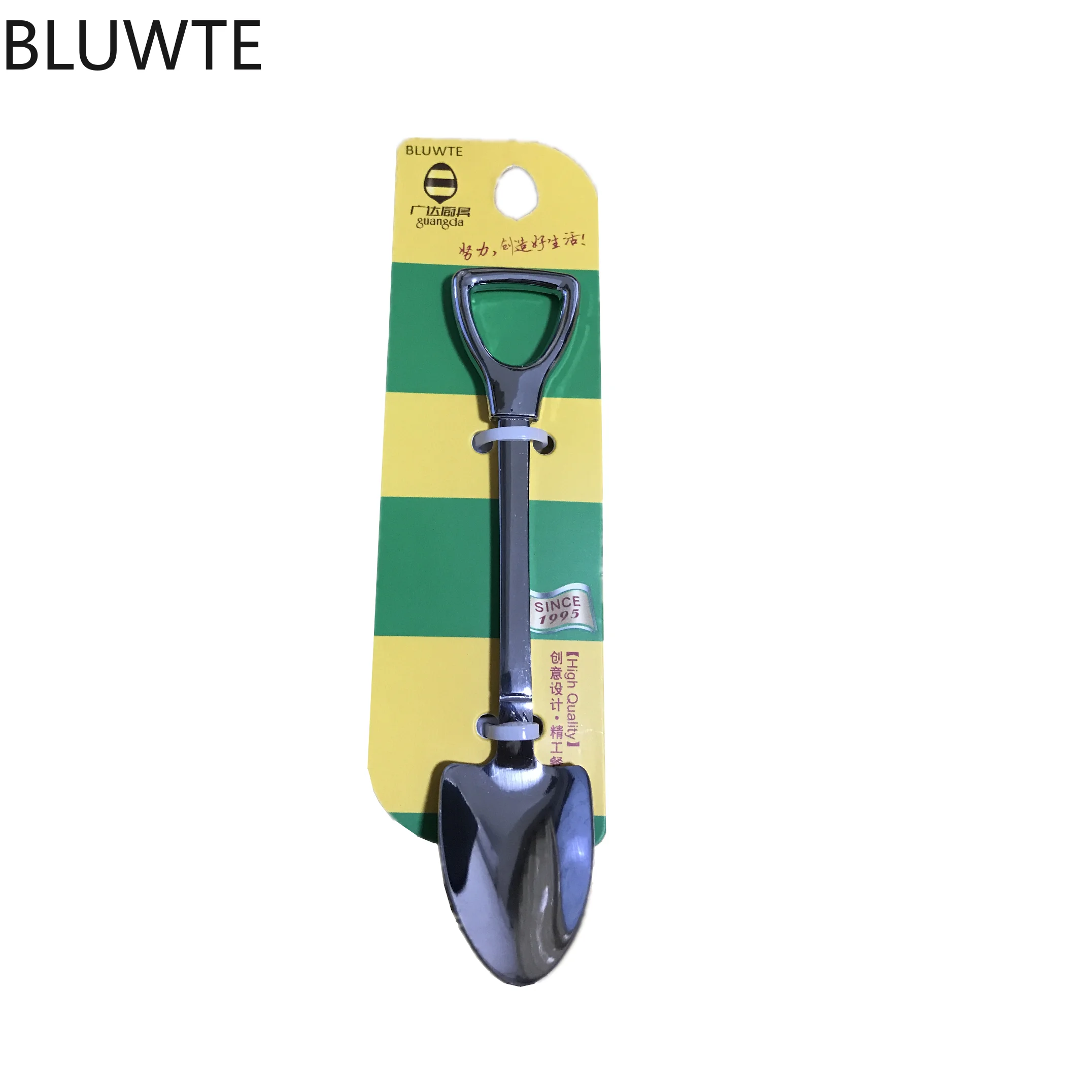 For children Stainless steel long handle shovel spoon Domestic coffee