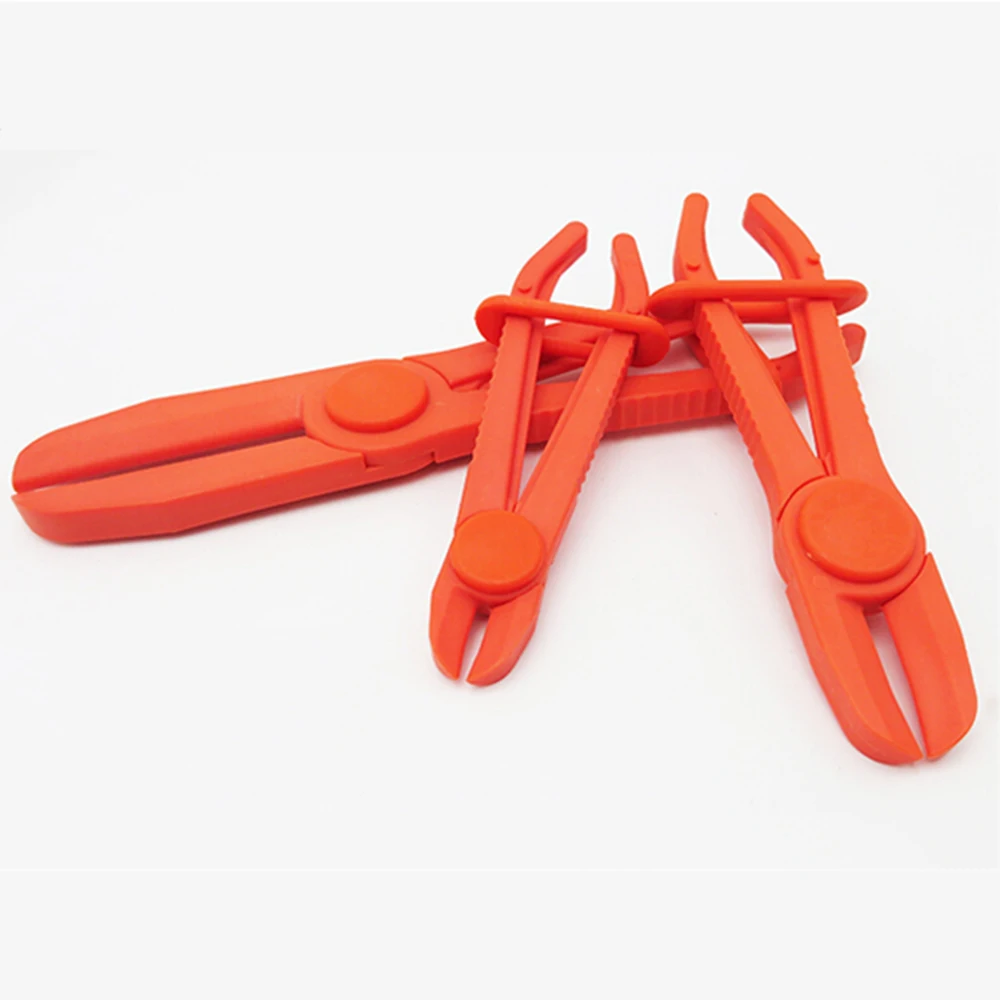 3Pcs/Set Auto Repair Plastic Pliers Car Tubing Clamp Tool Plastic
