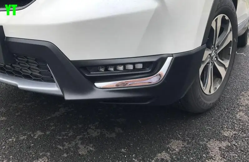 

Car front fog light trim for HONDA CRV 2017 2018,ABS chrome,2pc/lot