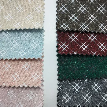 

91x134cm Synthetic Leather, Vinyl Fabric, Printed Fine Glitter Leather for Bows DIY accessories P2233