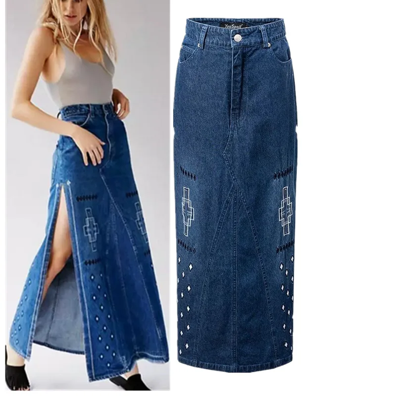 Compare Prices on Long Jean Skirts Online Shopping/Buy Low Price Long
