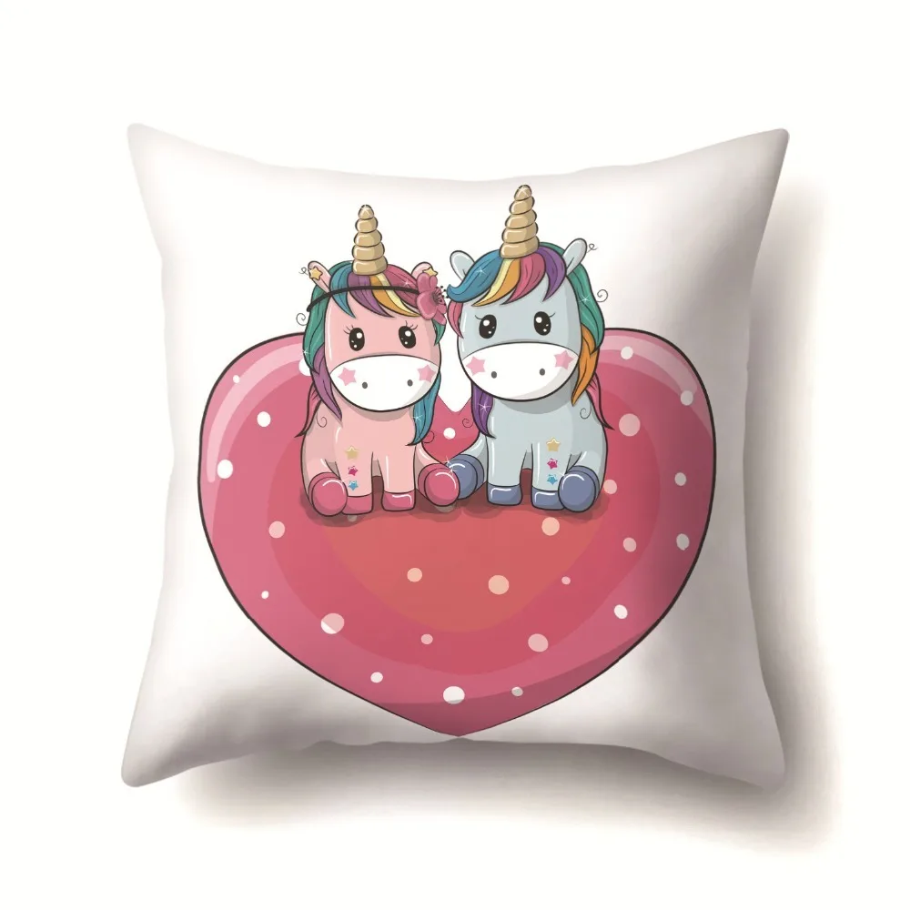 Mordern Cartoon Cushion Unicorn Decoration Car Seat Chair Waist Throw Pillow Home Decor Cojines Decorativos Para Sofa Almofad Mordern Cartoon Cushion Unicorn Decoration Car Seat Chair Waist Throw Pillow Home Decor Cojines Decorativos Para Sofa Almofad