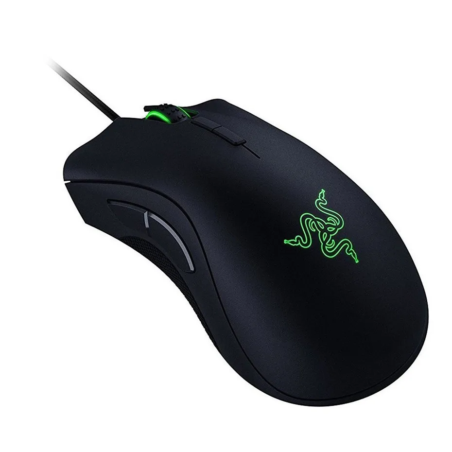 Новая Оригинальная Проводная игровая мышь razer DeathAdder Elite 16000 dpi, оптический сенсор, эргономичная, независимо программируемая игровая мышь