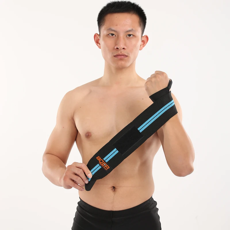 

2PCS Sports Fitness Training Hand Wraps Wrist Strap WeightLifting Wrist Wraps Powerlifting Bodybuilding Breathable Wrist Support