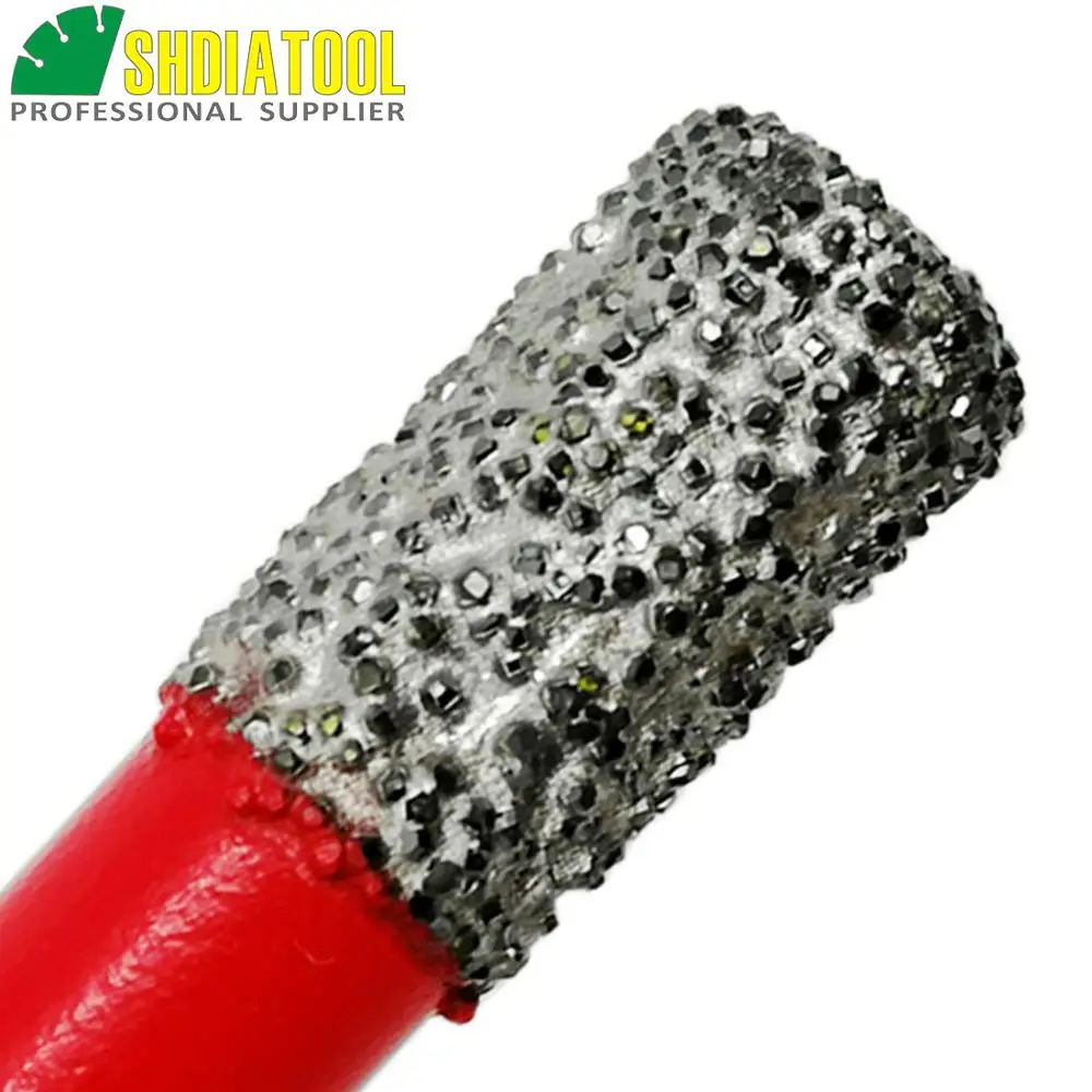 Free shipping  2pcs Vacuum brazed diamond drilling core bits, M14,  Dry drilling, Diameter 8mm