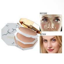 Make Up мраморная пудра для лица Хайлайтер с эффектом загара Shimmer Brighten Палетка прессованной пудры контур Косметика для макияжа