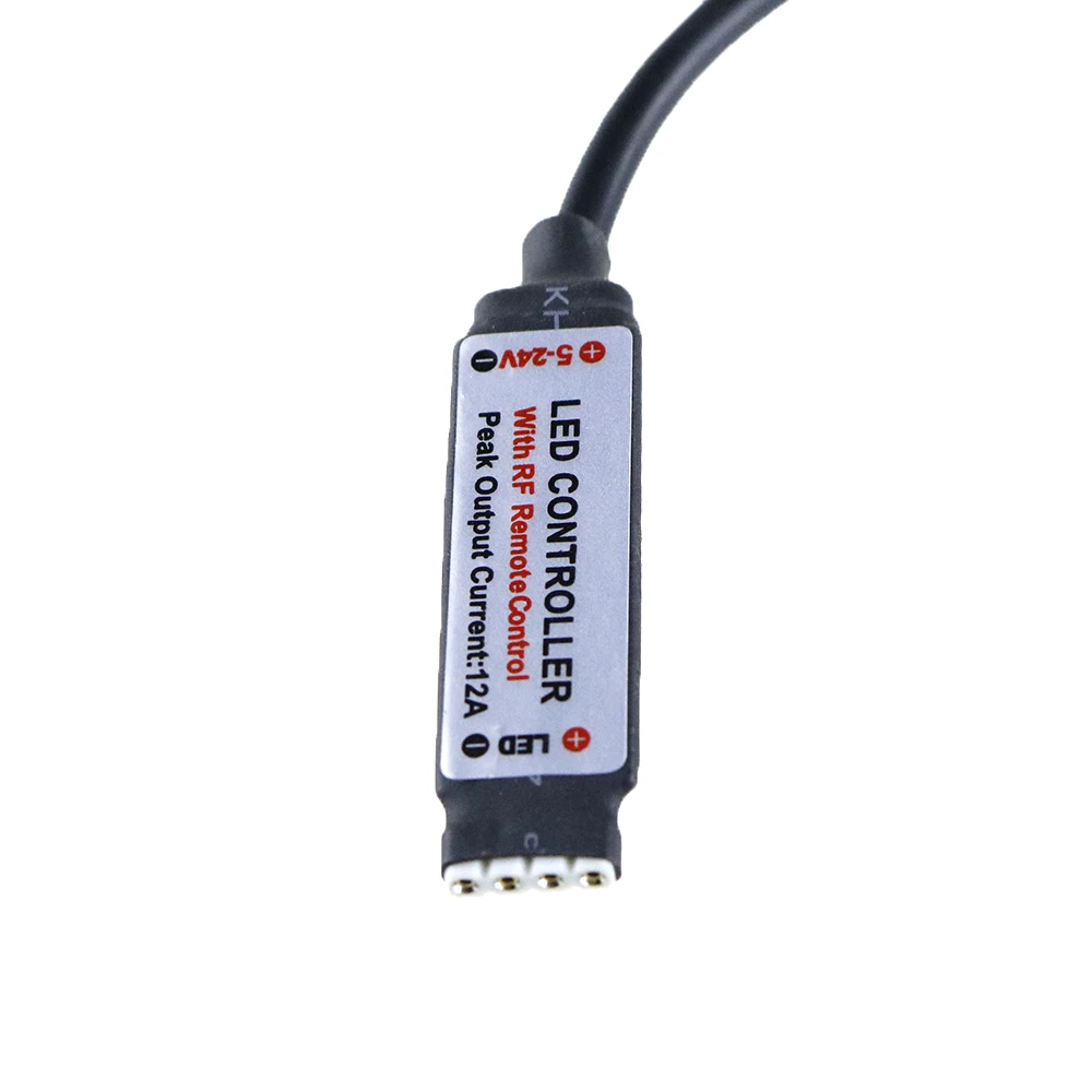 Мини пульт дистанционного управления светодиодный RGB 17key RF беспроводной