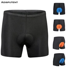 Drop shipping Adisputent Padded Bike Bicycle MTB Cycling Underwear Shorts Sponge cushion breathable and quick-drying shorts