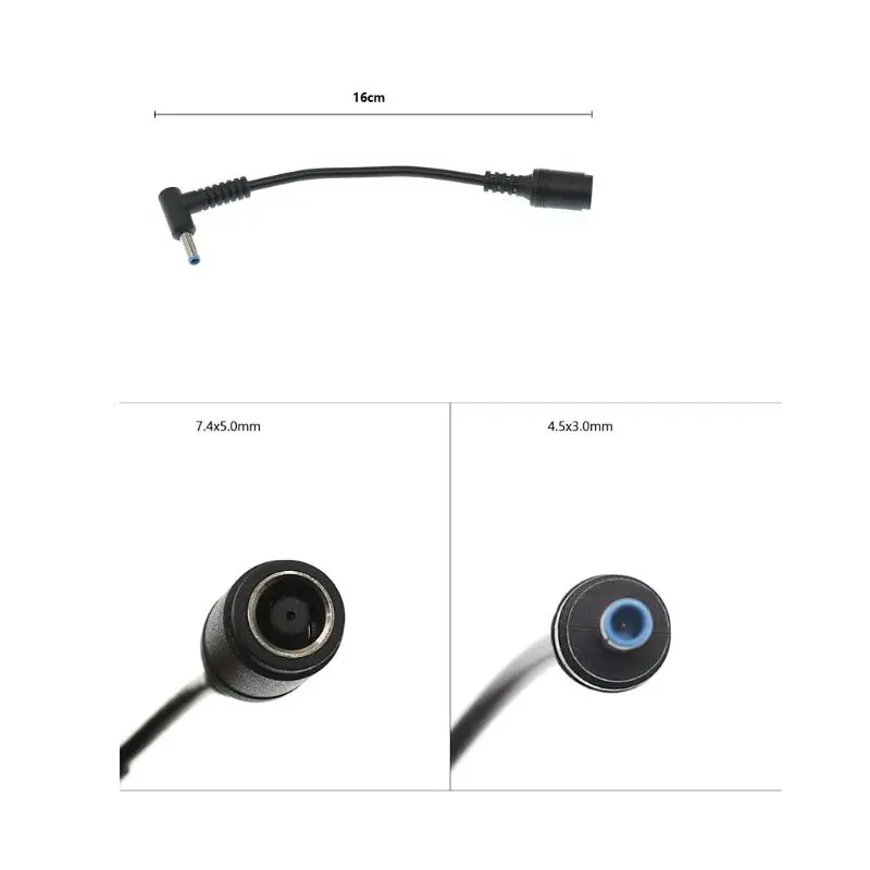 DC Power Charger Converter Adapter Cable 7 4mm Female to 4 5mm Male Adapter Cable for 2