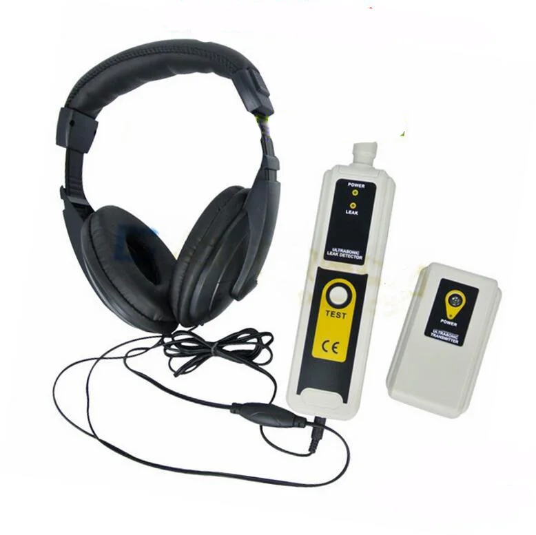 

Ultrasonic Gas Leak detector Transmitter Pressure Vaccum System Locator Detects Air Water Dust Leak Indicator