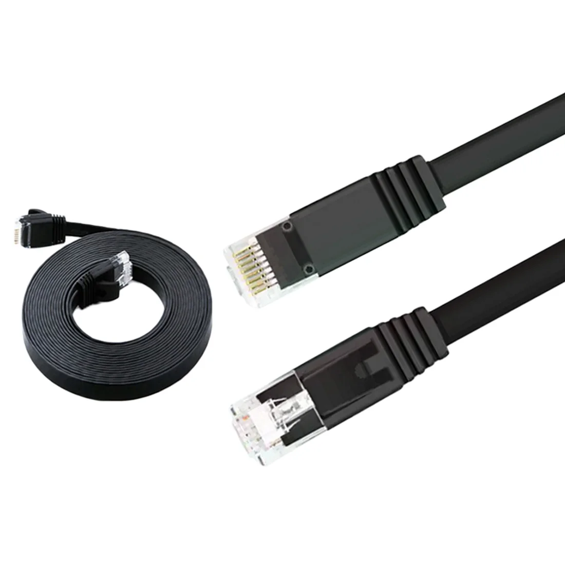 Marsnaska Топ 1 м/3 м/5 м/10 м Ethernet кабель высокоскоростной RJ45 CAT6 плоский сетевой LAN UTP