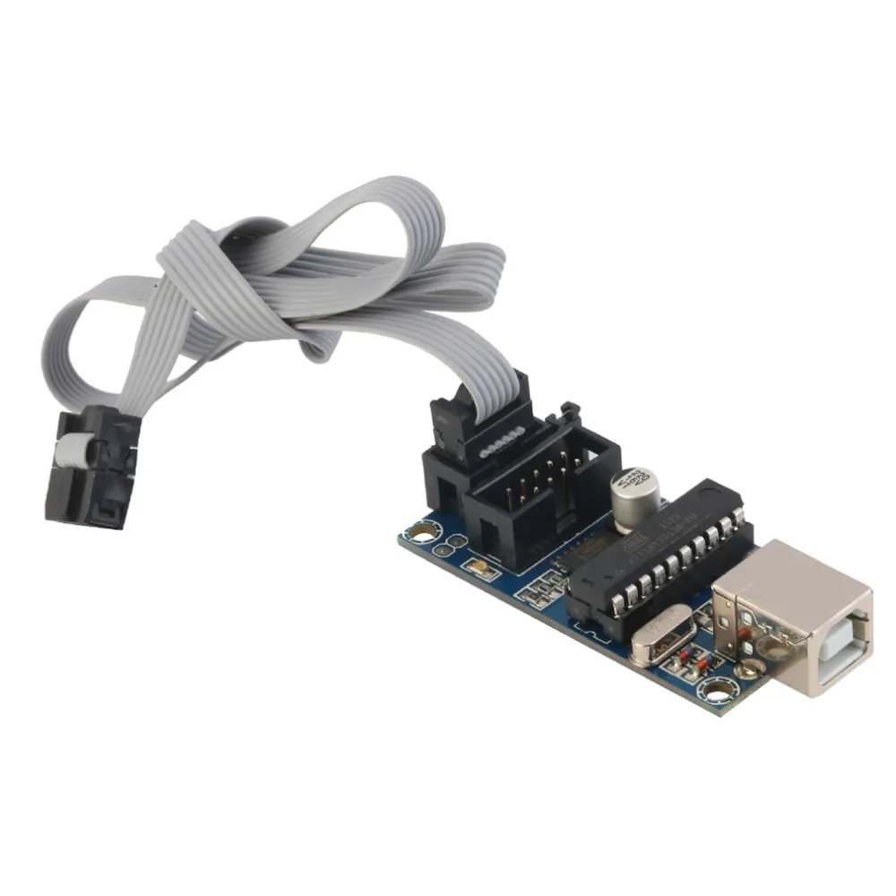 

AVR USB Tiny ISP Programmer Module USB Download Interface Board For Arduino