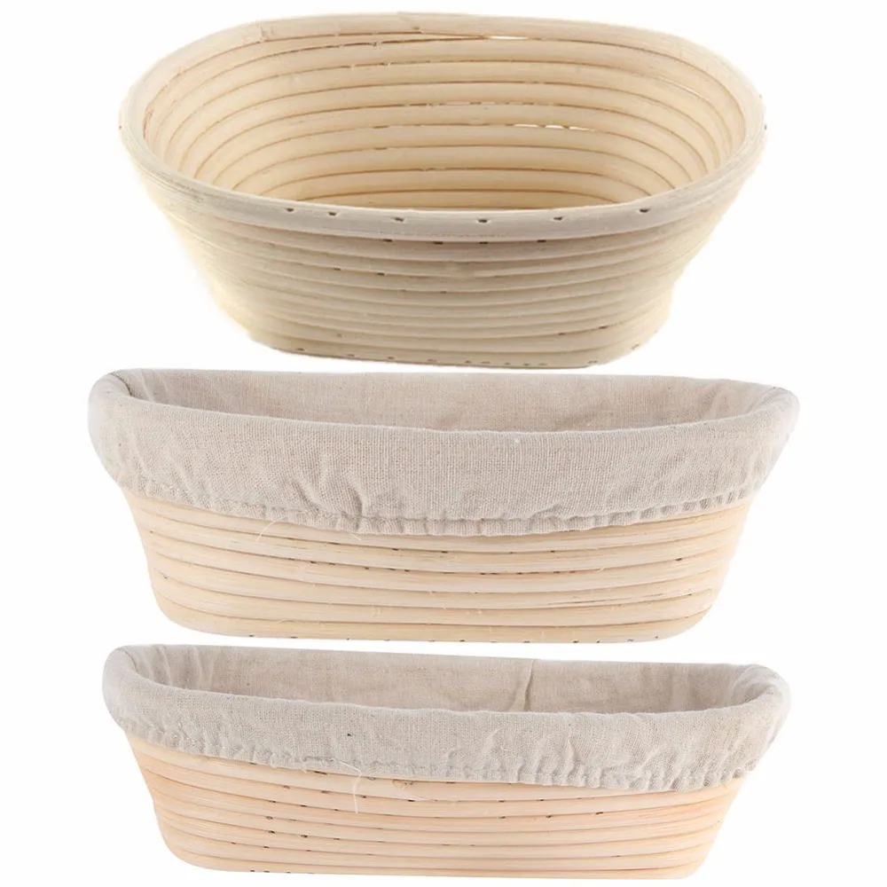Различные формы брожения ротанга корзина страна хлеб багет корзина для теста s выпечки корзина для теста выпечки корзина для хранения