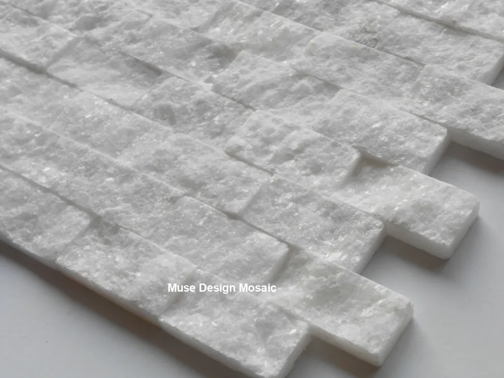 Скандинавские простые хрустальные белые мраморные каменные мозаичные плитки для гостиной, камина, стены, щитки, Шоурум, Dec