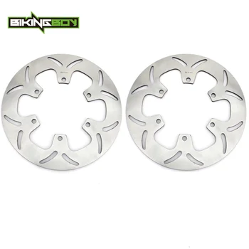 

BIKINGBOY Front Brake Discs Disks Rotors XVS 1100 DRAG STAR 99-06 XVZ 1300 ROYAL STAR 96-07 XVZ 1300 WILD STAR 1999 2000 2001