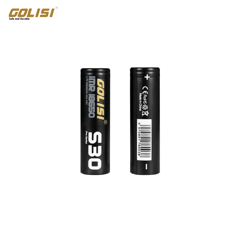 2 шт./4 шт./6 шт. Golisi S30 3000 мАч аккумулятор 18650 электронные сигареты для испарителя |