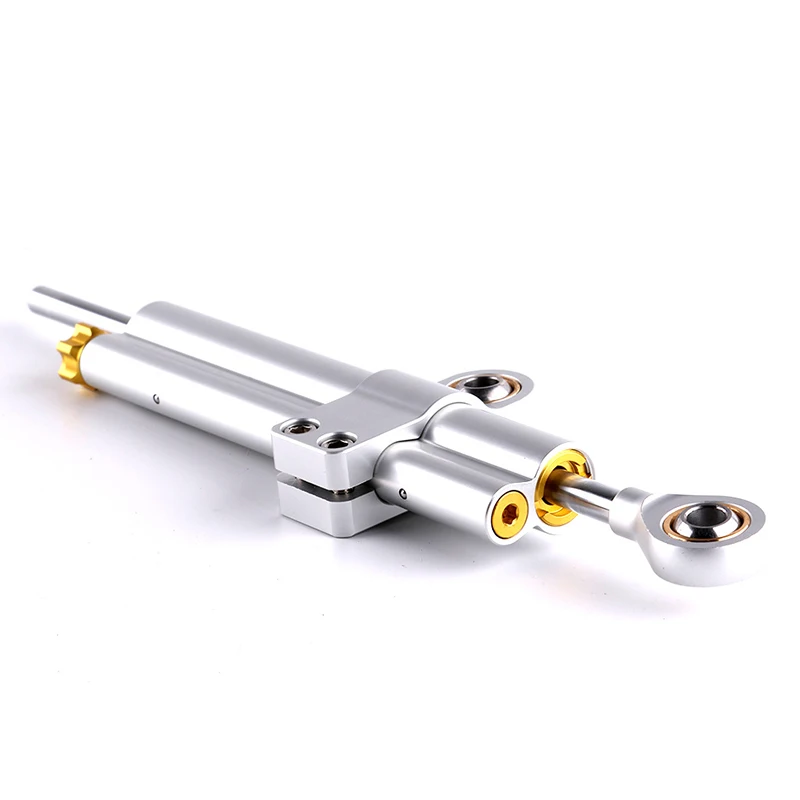 

Flexible Motorcycle Steering Damper Accessory Replacement Aluminum Alloy Transverse Wobble CNC 6061-T6 Durable
