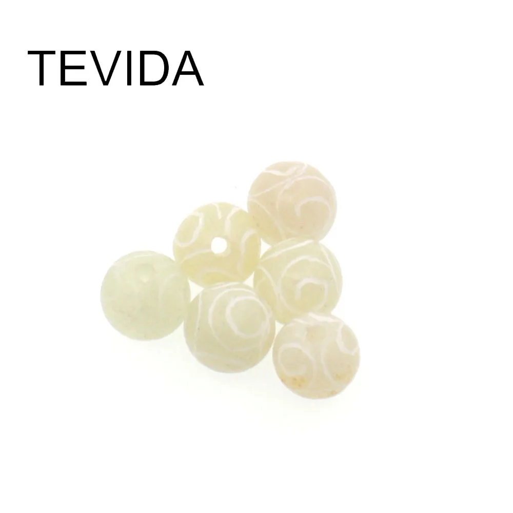 

Tevida 10pcs Natural Round Pearl Beads for Jewelry Making 8mm/Jewelry Accessories/Jewelry Findings/Embellishments
