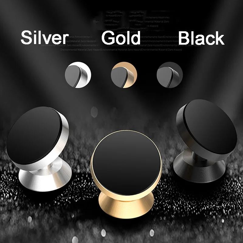 

Universal Magnetic Car Phone Holder for iPhone Samsung Xiao Huawei 360 Degree Car Holder Stand GPS Stand Air Vent Magnet Mount