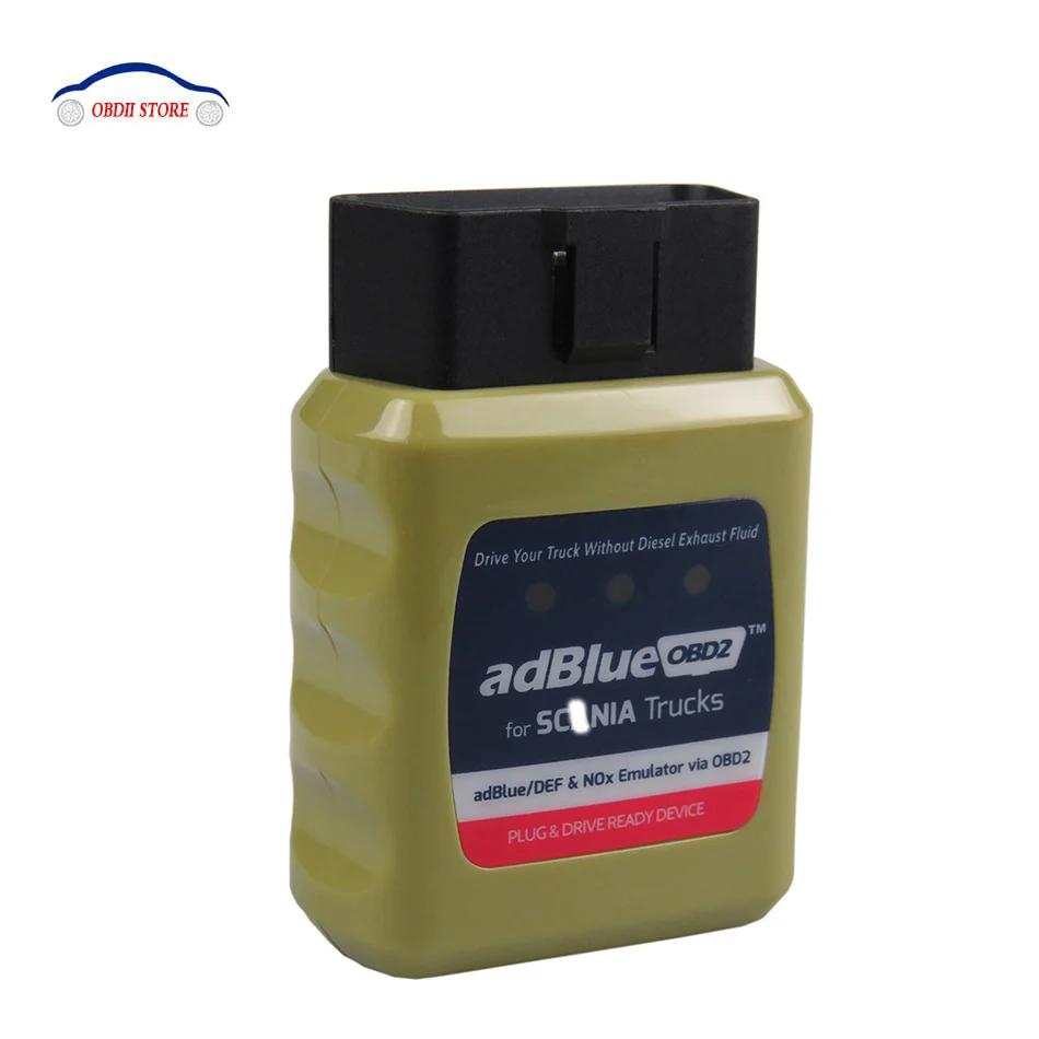 

2018 Newest Adblue Emulator AdblueOBD2 For SC-ANIA Trucks Sc-anner Diesel Heavy Duty Truck OBD2 Plug and Drive Scan