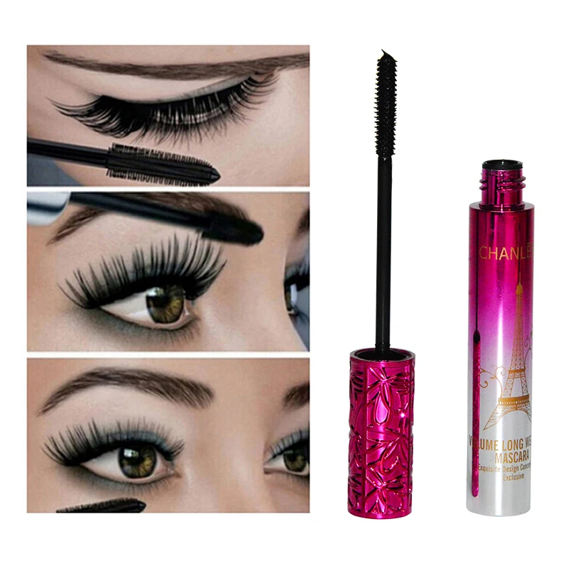 Brand Makeup Waterproof Lengthening Fiber Lashes Mascara Individual
