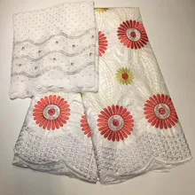 Бассейна riche getzner с камнями и бусинами геле headtie белый Базен brode getzner tissu broderie африкен suisse 7 двор /setXLZ-5