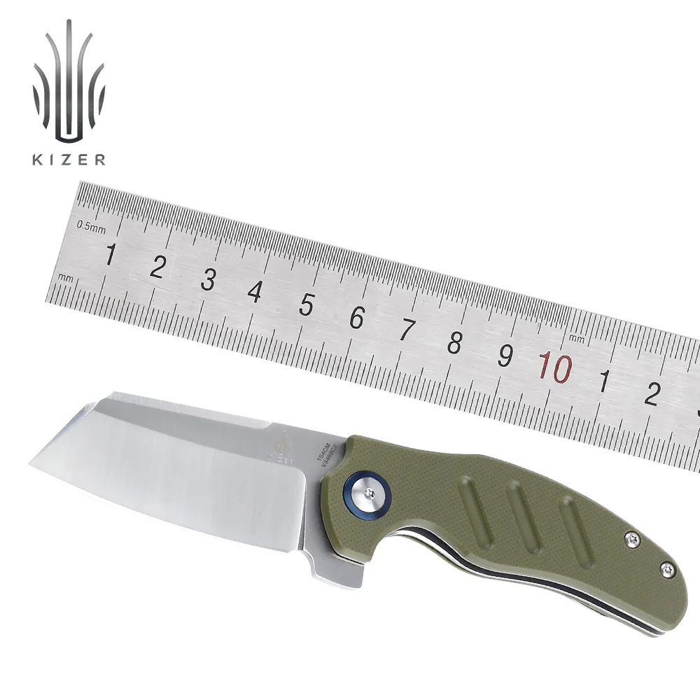 Нож Kizer Survival C01C V3488C2 миниатюрный нож из овечьей шерсти с шарикоподшипником и