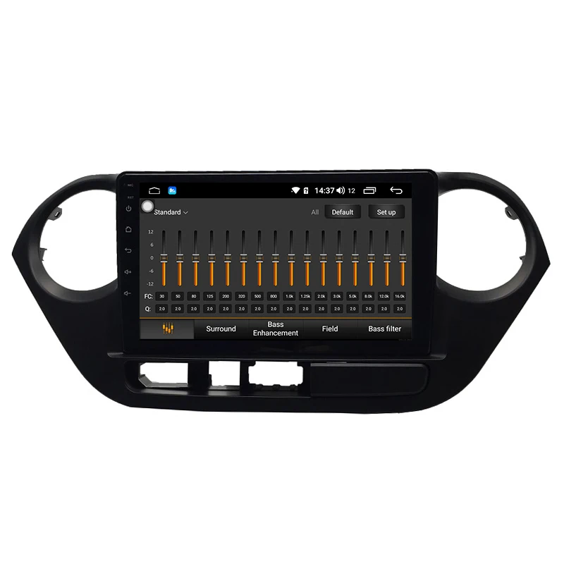 Top I10 Android 9.0 8-core radio 1 din car stereo navigation for Hyundai i10 2014-2017 3