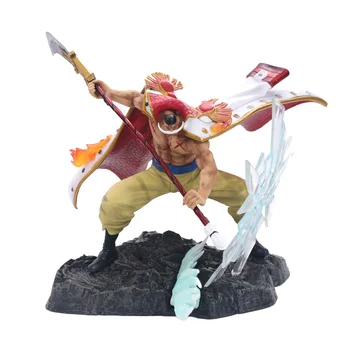 

Anime Rage Edward Newgate VS Sakazuki Statue PVC Action Figure Model Toy G2444