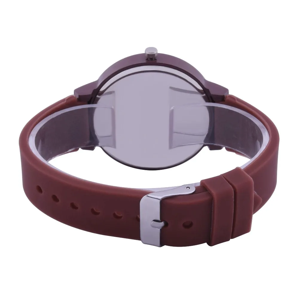 Женские Модные Аналоговые кварцевые круглые наручные часы с силиконовым ремешком, стразы, кварцевые часы, женские наручные часы A40