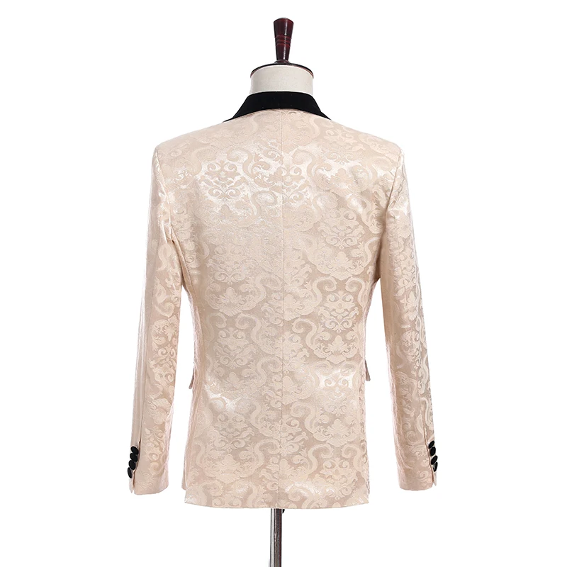 Newest Groomsmen Shawl Lapel Groom Tuxedos Side Vent Men Suits Wedding Best Man Blazer ( Jacket+Pants+Bow Tie+Vest ) C138