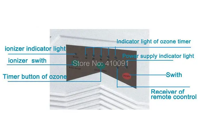 Генератор озона очиститель воздуха с анионом 7 миллионов и озоновым пультом дистанционного управления 110 В 220 В GL-2186