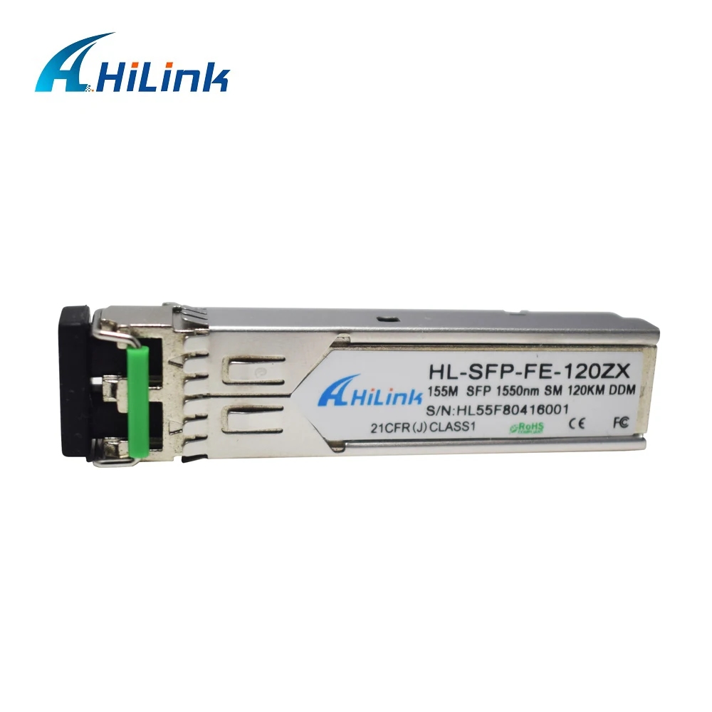 10 шт./лот Бесплатная доставка! Оптический модуль 155M 1550nm 120km Dual LC 100Base FX SFP