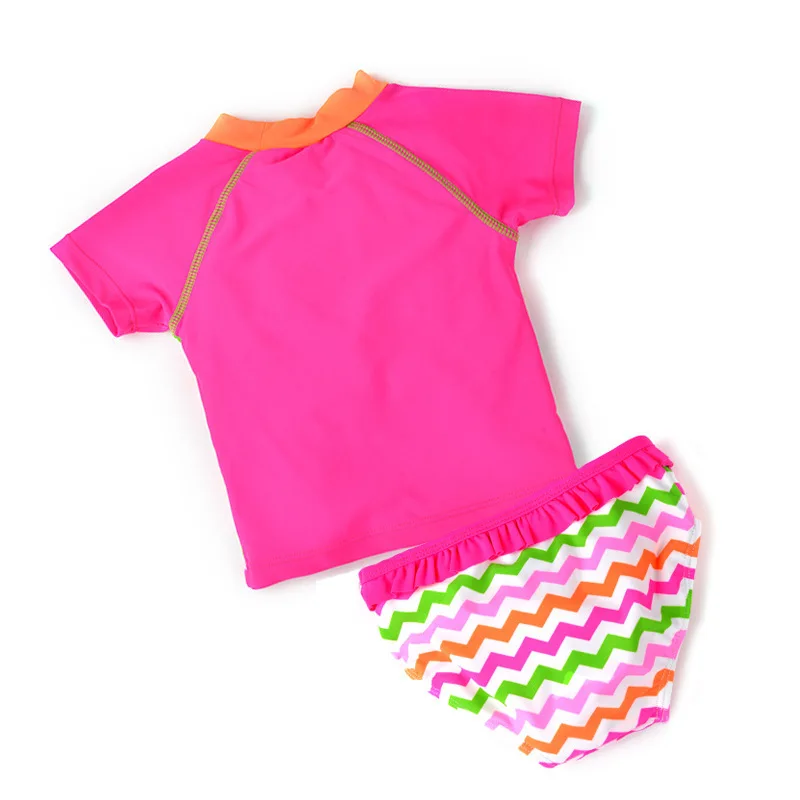Newborn Baby Bikini Sets Girl Swimsuit Infant Bathing Suits Summer Girls Two Pieces Swimwear Shorts Beach T-shirt
