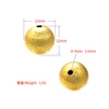 ZHUKOU 5PCS 12x12mm Best Quality Brass Cubic Zirconia Round Spacer Beads for DIY Jewelry Findings, Mixed Color, Model:PZ21 ► Photo 2/6