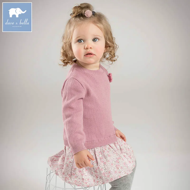 DB7361 dave bella spring baby girls princess dress kids fashion