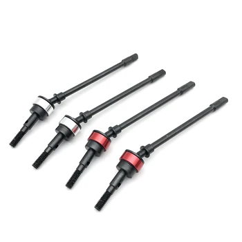 

2PCS Hard Steel Front Axle CVD Drive Shaft Dogbone for 1/10 RC Crawler Axial SCX10