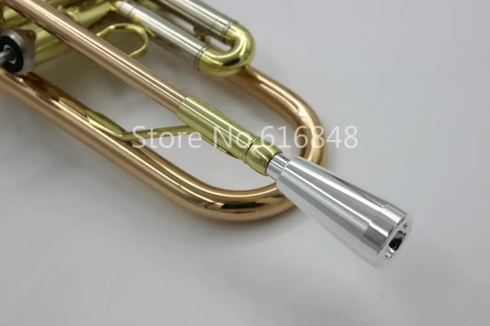 

1PCS New Arrival Bb Trumpet Metal Mouthpiece Size 7C 5C 3C Gold Lacquer and Silver Plated Trumpet Nozzle Instrument Accessories