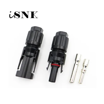 

30/45/60/80A PV Connector Branch parallel connection 1000V Electrical Solar PV Plug Photovoltaic Panel Cable Wire Connect