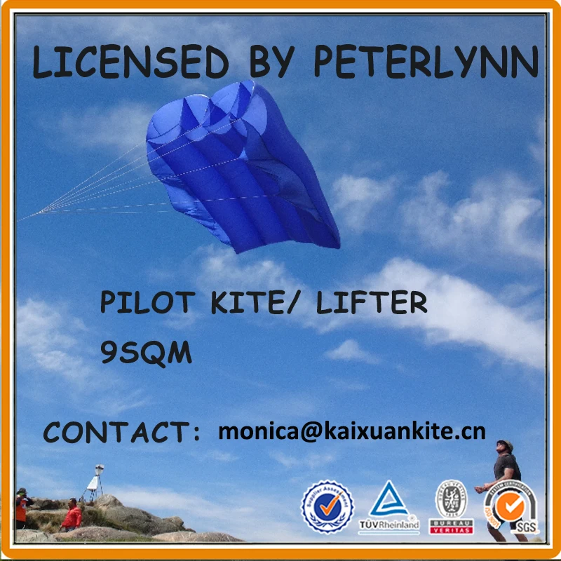 

Peterlynn 9 sqm Pilot Kite from Kaixuan kite factory
