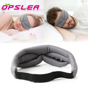 

3D Natural Sleep Mask Rest Relax Sleeping Aid Blindfold Cover Eye Patch Breathable Adult Eye Protection Eyeshade Travel Eyepatch