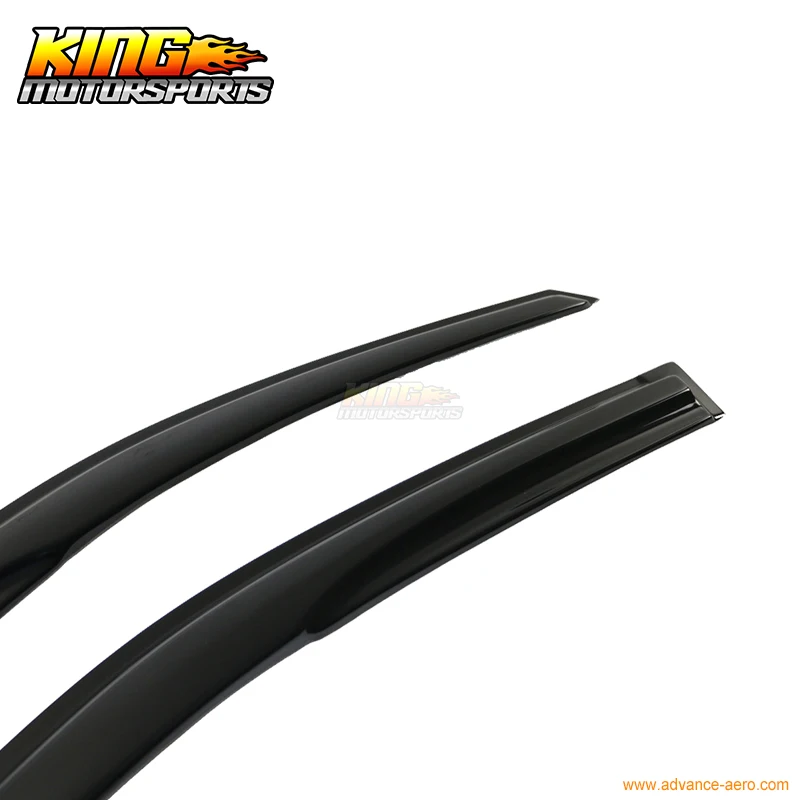 Подходит для Honda Civic Sedan полный комплект Mugen style smokted JDM Stick On Window Visors США бесплатная