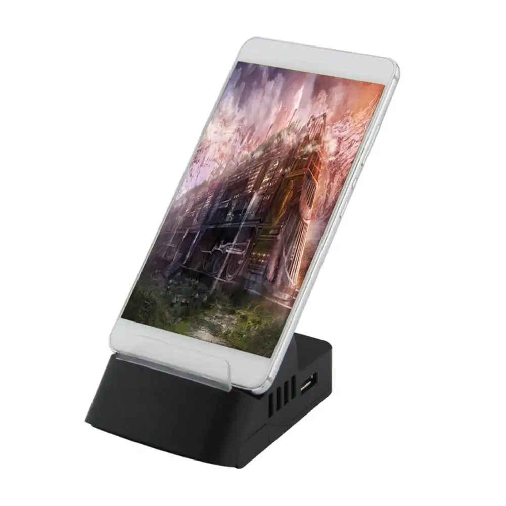 5 V/2.6A اللاسلكية شاحن HDMI التلفزيون محول قابل للتعديل USB نوع-C المدخلات عمود شحن قاعدة لتثبيت الكمبيوتر المحمول الطاولة Playstand محول