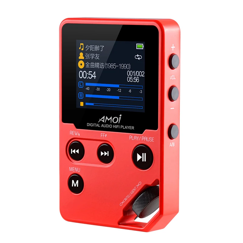 Amoi C10 Hifi MP3 музыкальный плеер HD без потерь мини Спорт Бег DAC радио FM TF DSD электронная книга стерео рекордер треквелл walkman