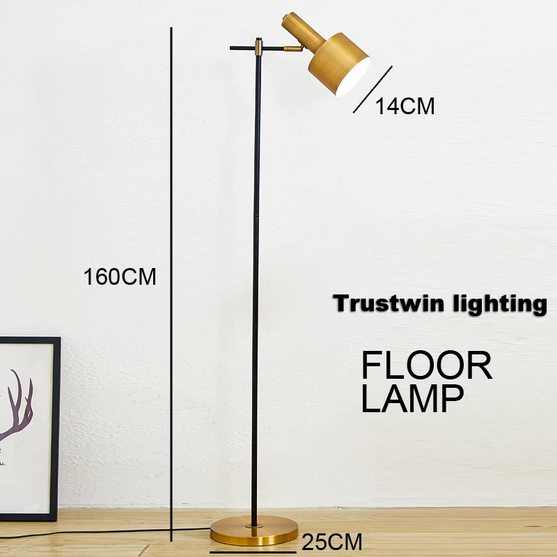 floor lamp size