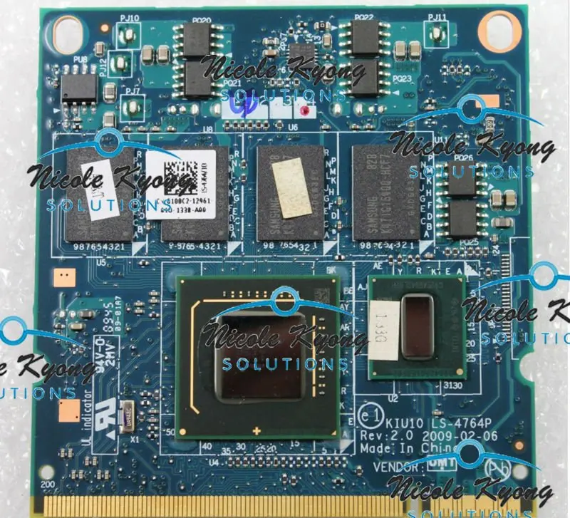  LS-4764P 1.6G 1G K029P P787N VGA Video Card CPU mini Board for dell mini10 INSPIRON 1010 1011 PP19S MINI 1210 laptop 